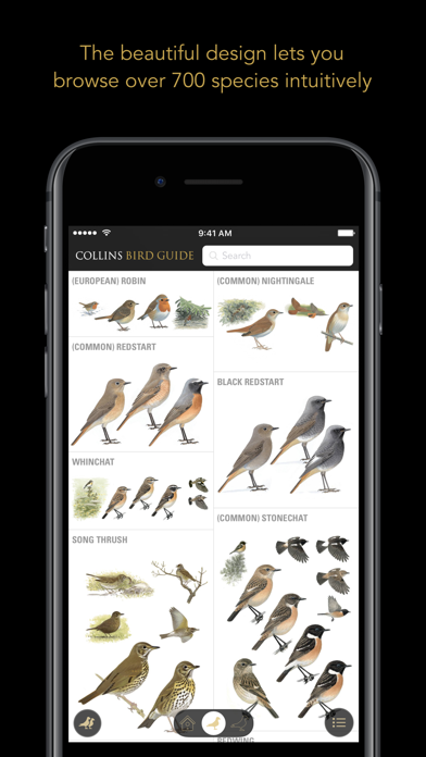 Screenshot #1 pour Collins British Bird Guide