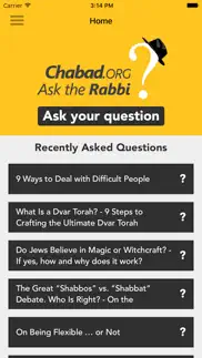 ask the rabbi problems & solutions and troubleshooting guide - 1