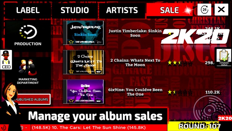 Music Label Manager 2K20 screenshot-3