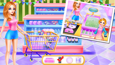 Supermaket Small Headed-Girl Screenshot