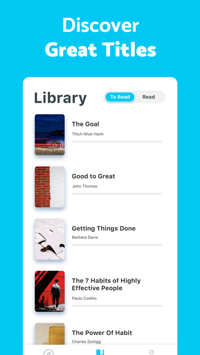 MicroBook: read book summaries Screenshot