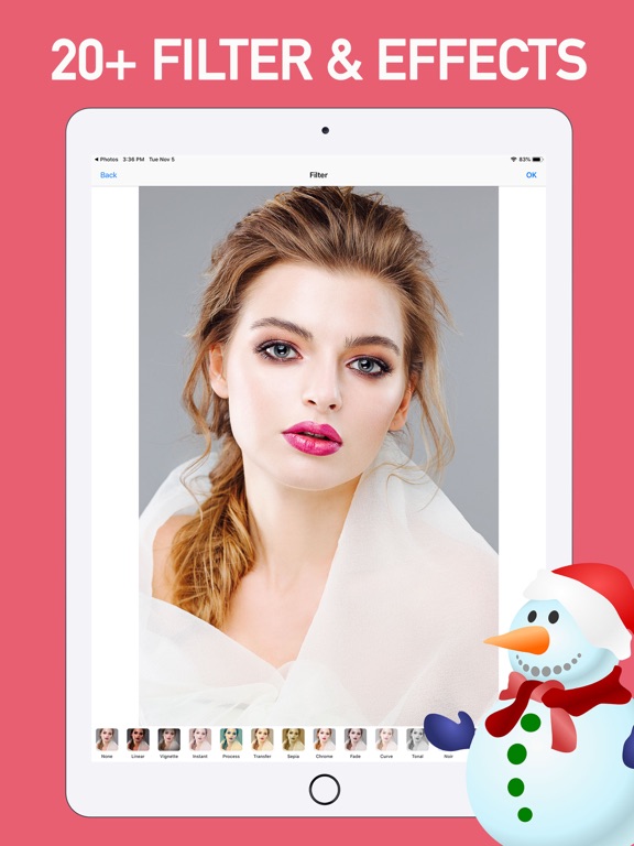 Best Christmas Photo Editor iPad screenshot 7 - Photo & Video app