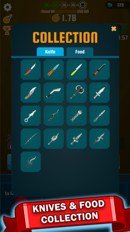 #2. Idle Knife: Slash The Fruits (iOS) Podle: vmoga