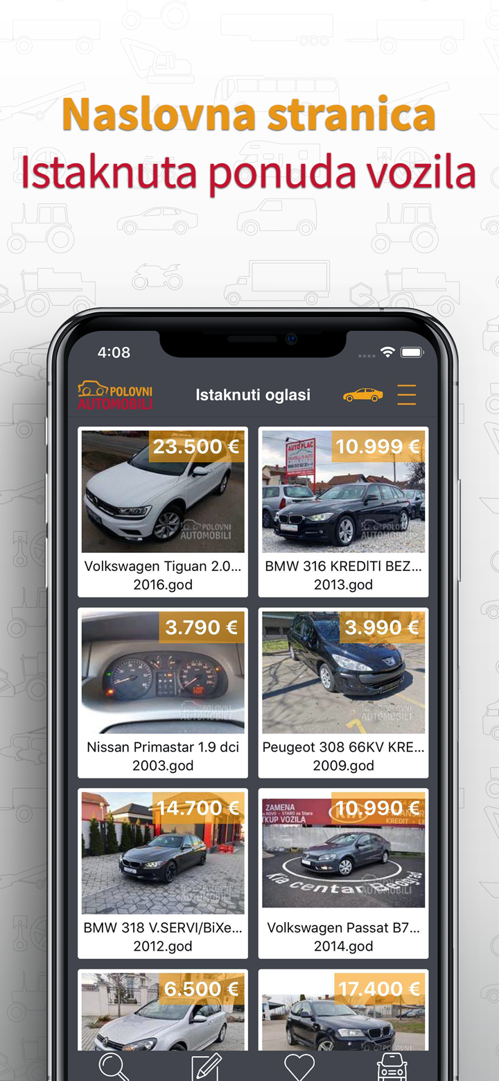 PolovniAutomobili screenshot 1
