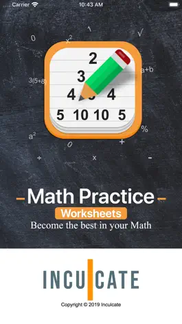 Game screenshot Math Practice Worksheets mod apk