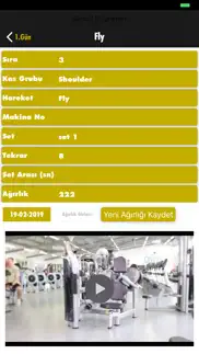 gold's gym turkiye iphone screenshot 4