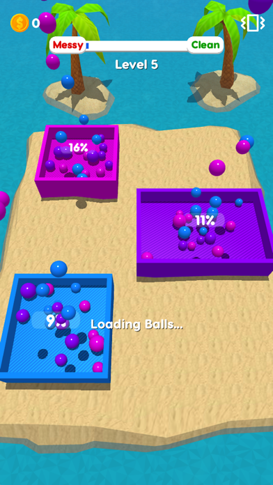 screenshot of Ball Sort 3