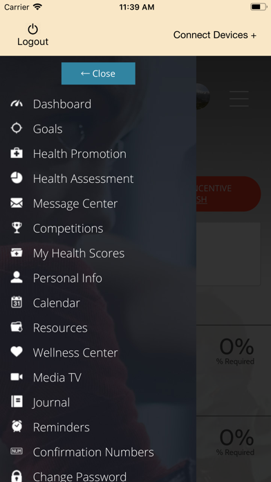 Orriant Wellness Screenshot