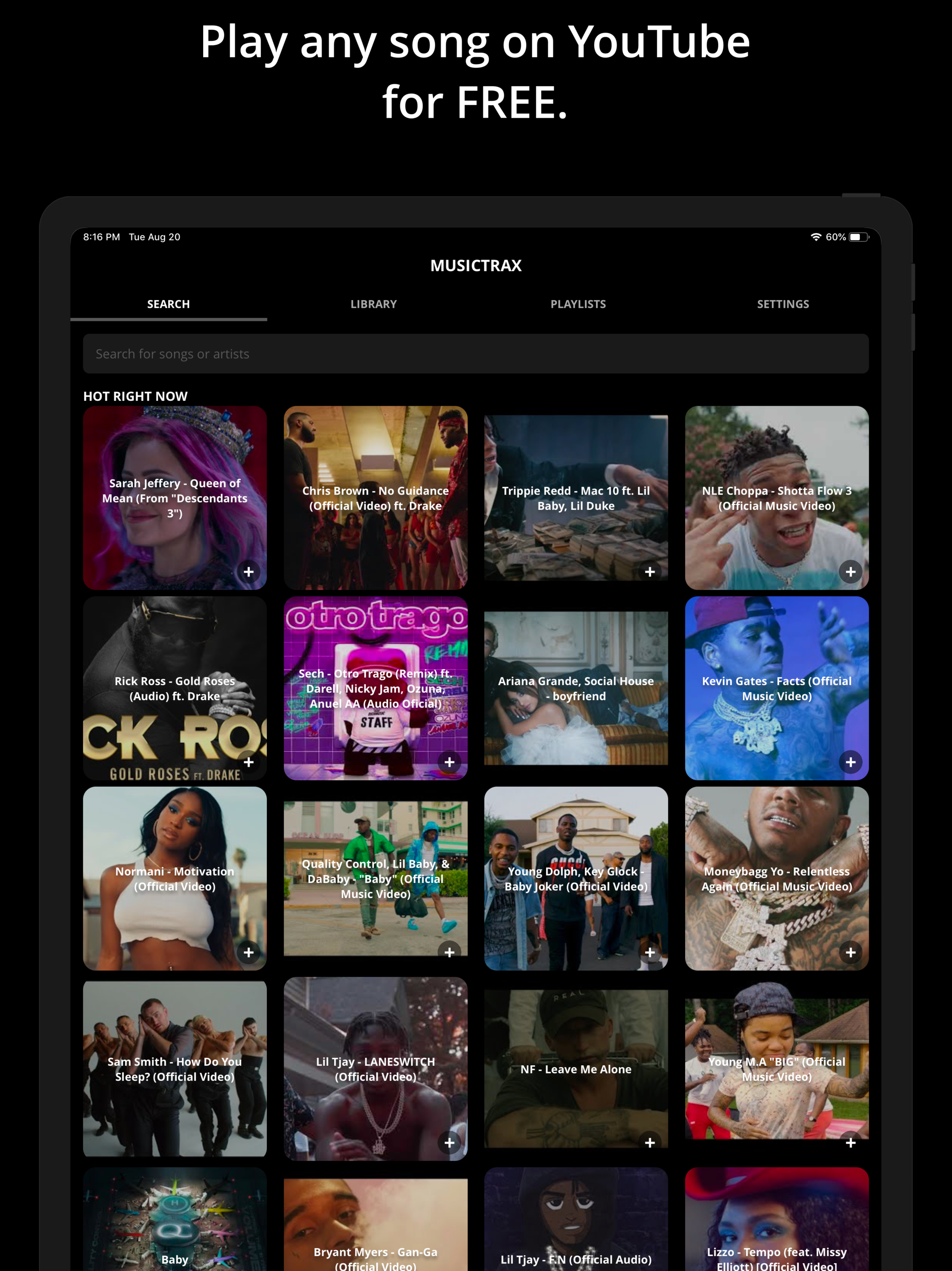 Musictrax - Unlimited Music screenshot 5