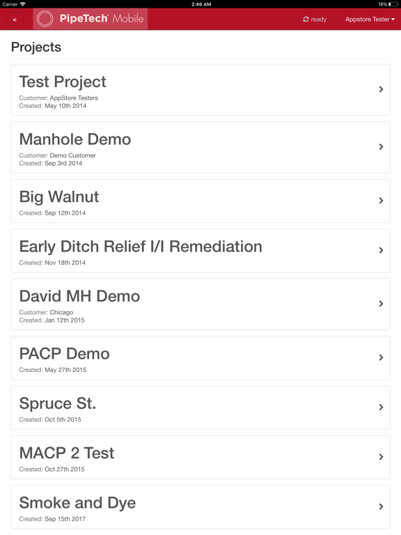 Screenshot #5 pour PipeTech Mobile