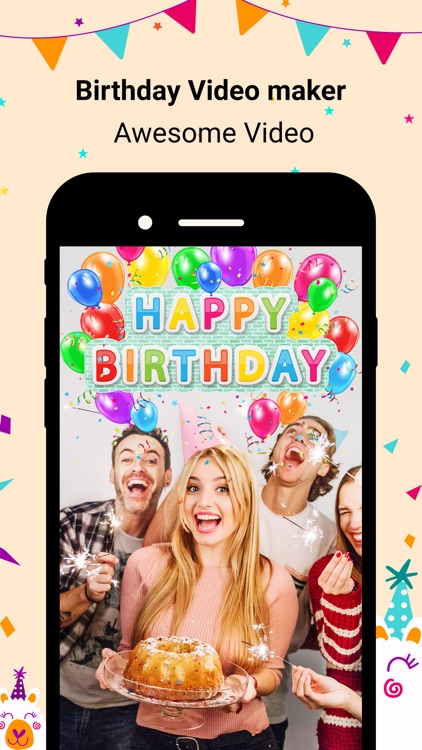 Birthday Movies Maker Song screenshot-7
