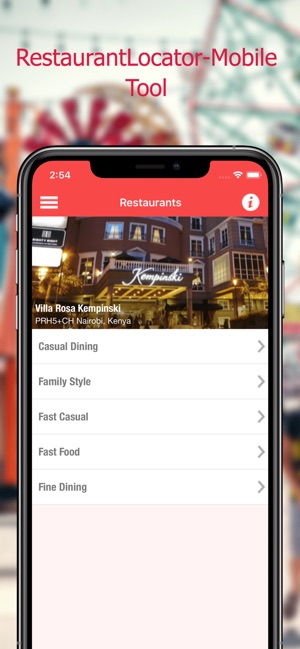 RestaurantLocator-Mobile Tool(圖1)-速報App