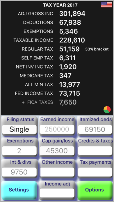 Income Tax Calculator: TaxMode Screenshot