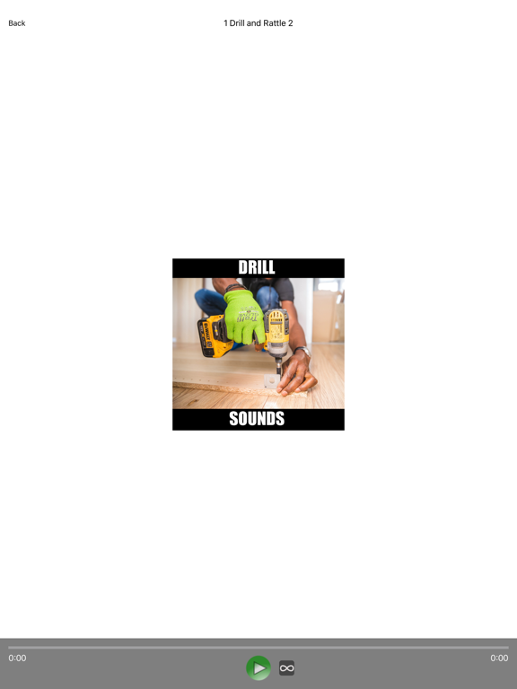 Screenshot #4 pour Drill Sounds and Power Tools