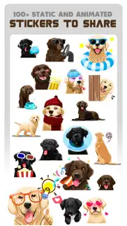 labrador retriever dog emojis iphone screenshot 2