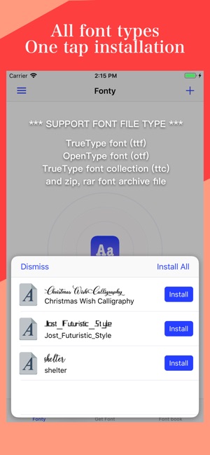 Fonty 字體管家專業中文字體大全(圖3)-速報App