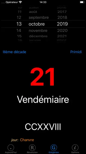 Capture d'écran de Prairial sur iPhone 3