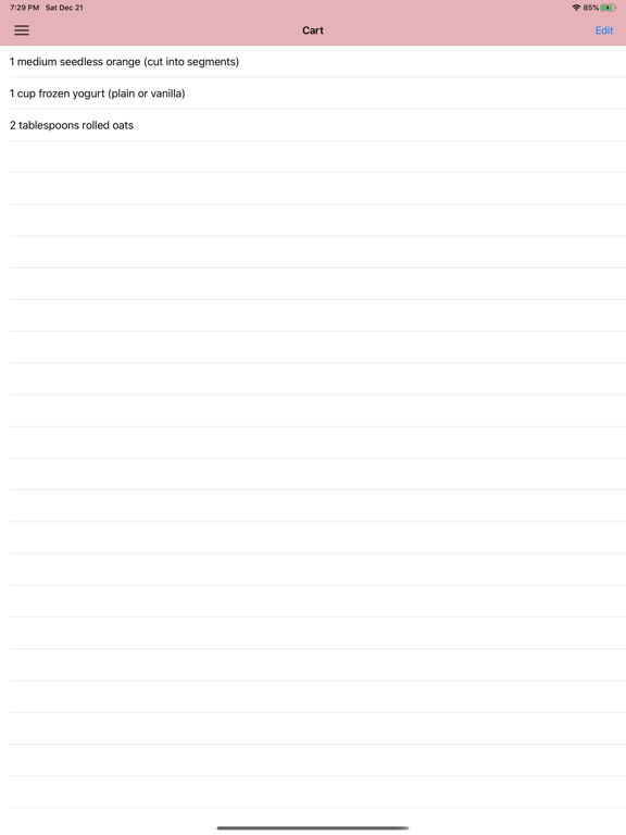 Milkshake Recipes iPad screenshot