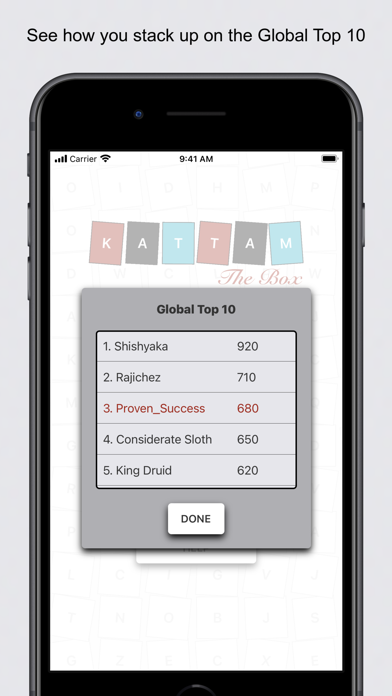 Kattam - The Box Screenshot