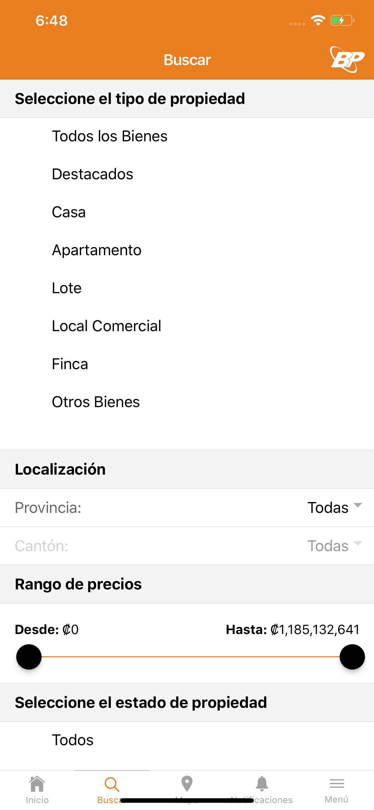 BP Venta de Bienes