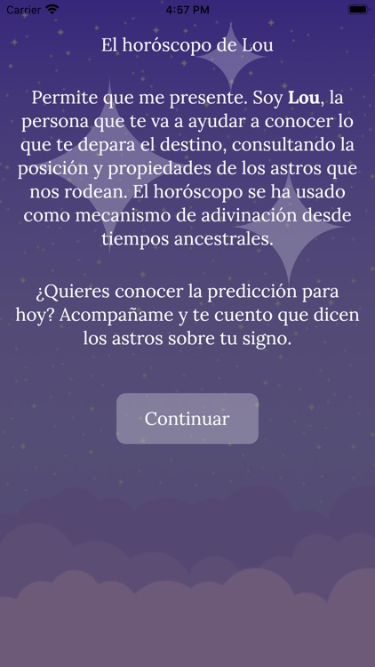 El horoscopo de Lou