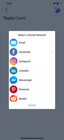 Game screenshot Interactive Contact List hack