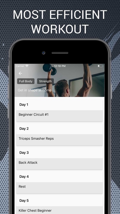 Home Workout & Fitness App