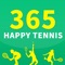 365开心网球是一款为网球爱好者开发的手机软件。在这里您可以与其他网球爱好者交流互动，也可以组织比赛一较高下，可以方便的安排赛程、裁判并记录详细的比赛数据，还可以将比赛进程通过视频和文字与他人分享。