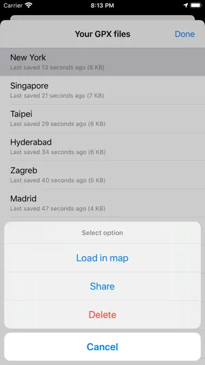 Open GPX Tracker screenshot 3