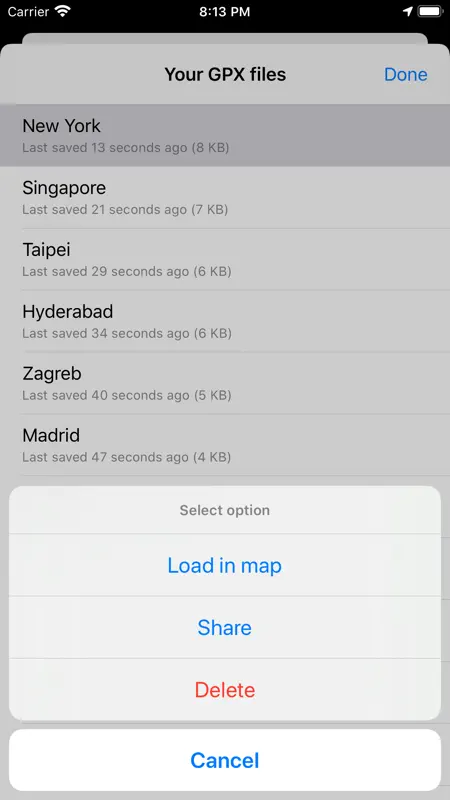 Open GPX Tracker screenshot 3 of 7