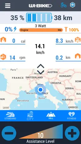 Game screenshot Wi-Bike App apk