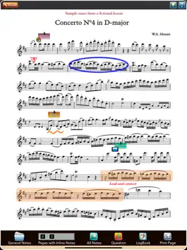 Game screenshot Music Lesson Note-Pad apk