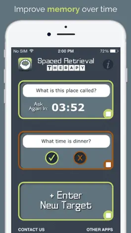 Game screenshot Spaced Retrieval Therapy mod apk