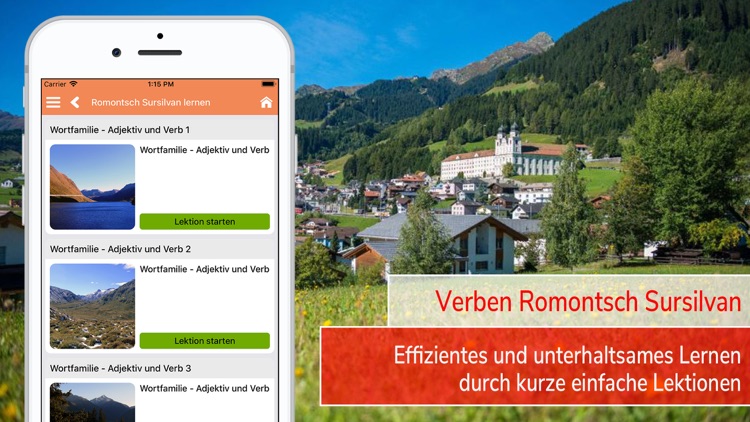 Verben Sursilvan screenshot-4