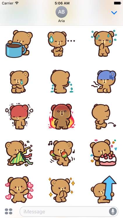 Cool Bear Mocha Daily Emoji