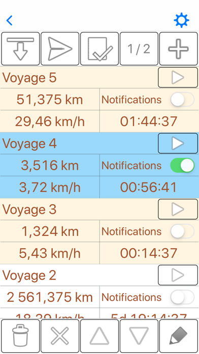 Screenshot #3 pour Odomètre GPS Pro