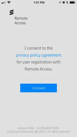 Game screenshot Ericsson Remote Access 2 apk