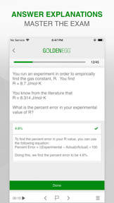 AP Chemistry Practice Test screenshot