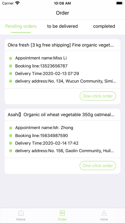 Fresh Vegetable Supply