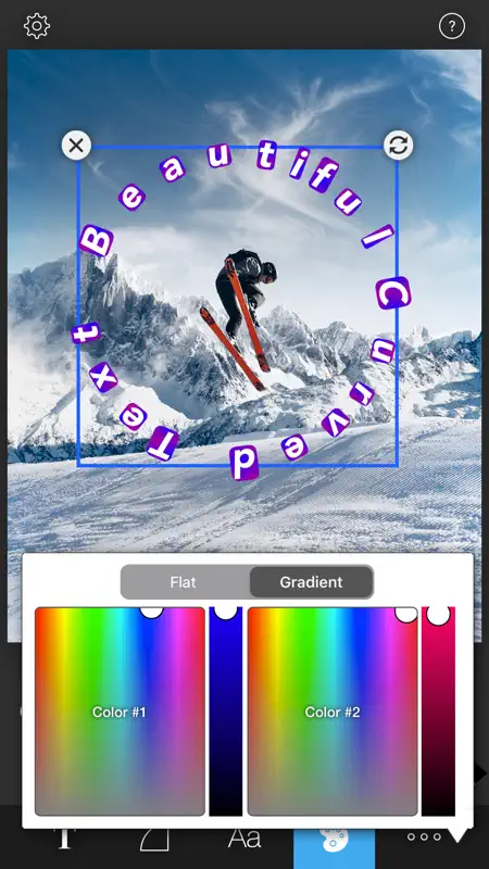 Curved Text screenshot 6 of 7