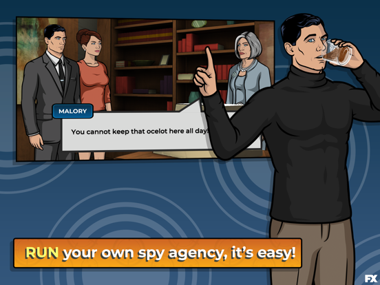 ARCHER: DANGER PHONE iPad app afbeelding 1