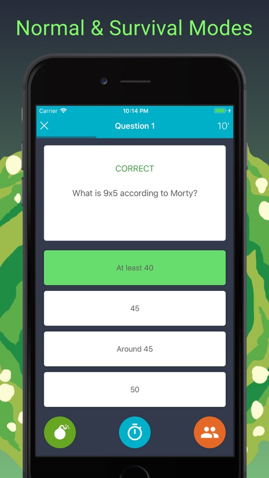#4. Fan Quiz for Rick and Morty (iOS) 由: Robbie Elias