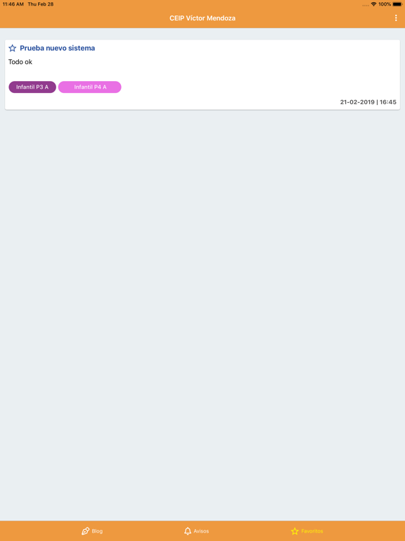 Screenshot #4 pour CEIP Víctor Mendoza