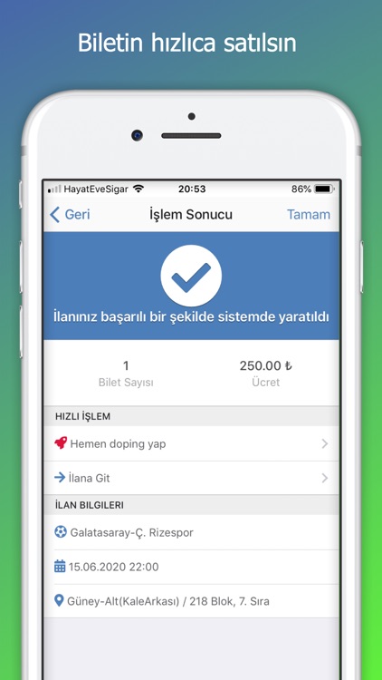 Kombine Devret - Maç Bileti screenshot-4