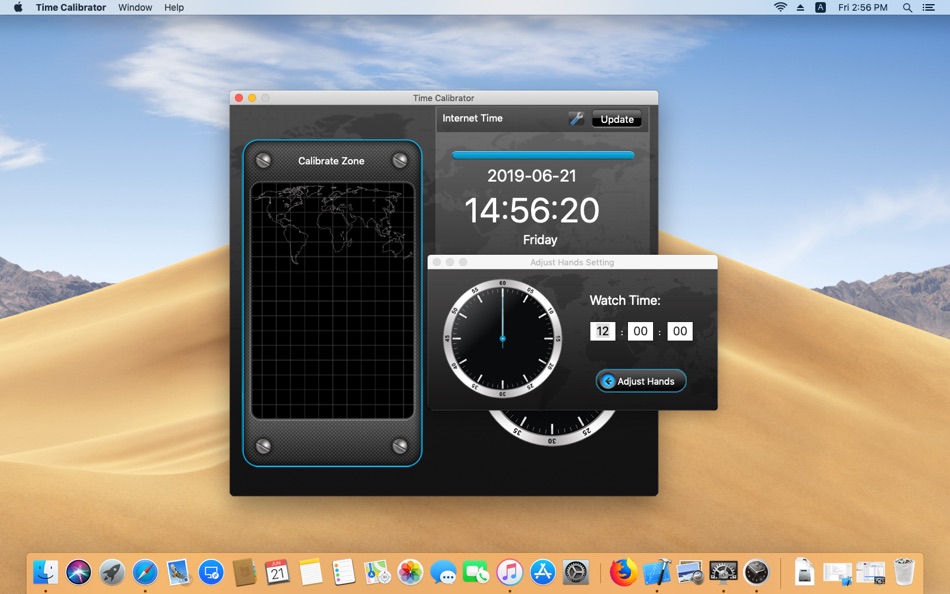 #2. Time Calibrator (macOS) Podle: Atomtime Suisse S.A.