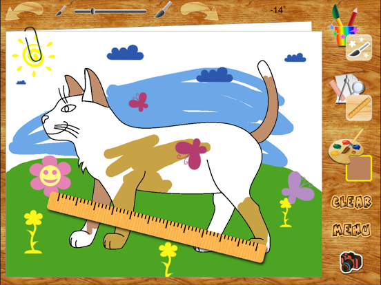 Coloring Book Jungla HD app screenshot 3