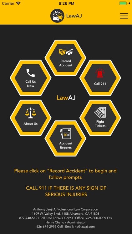 LawAJ Auto Accident Law Help