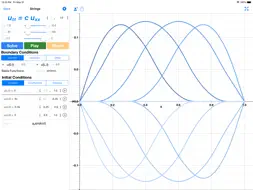 Waves: Partial Diff Eq screenshot 10
