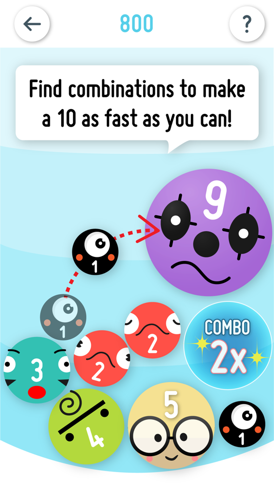 #3. SUM! for Family - Cute Math! (iOS) 由: Enfani Inc.
