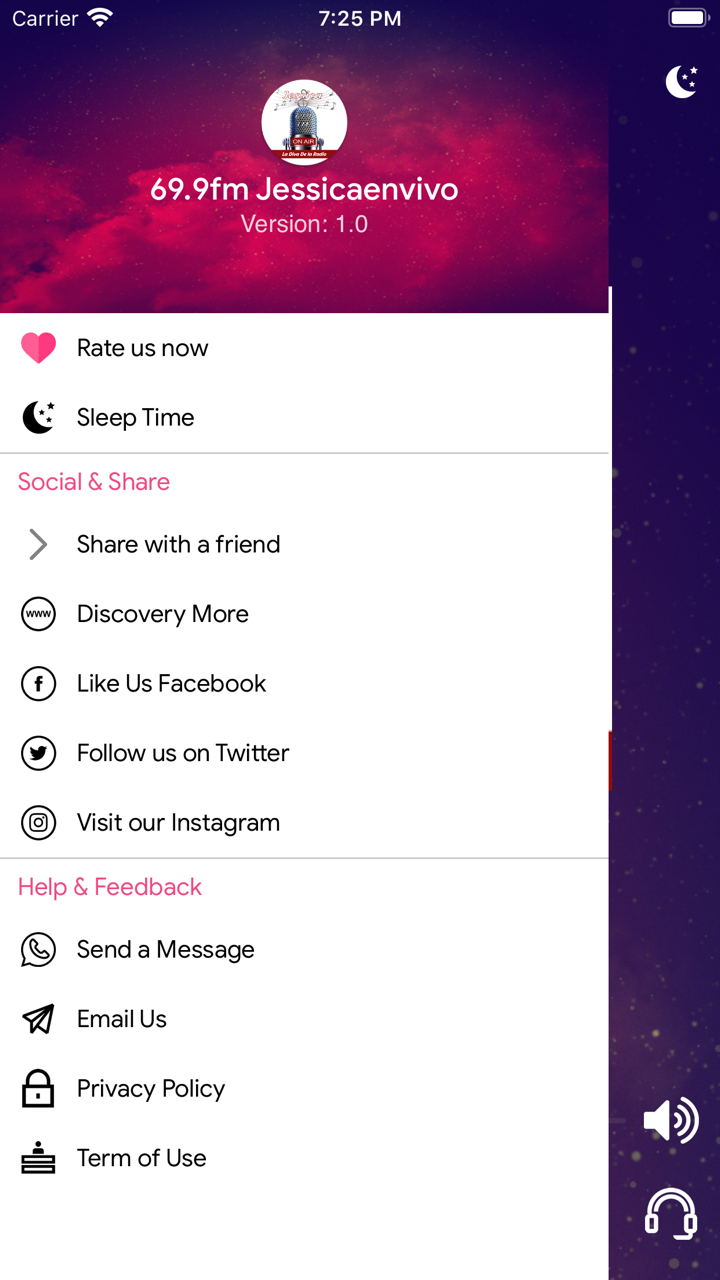 69.9fm Jessicaenvivo screenshot 1